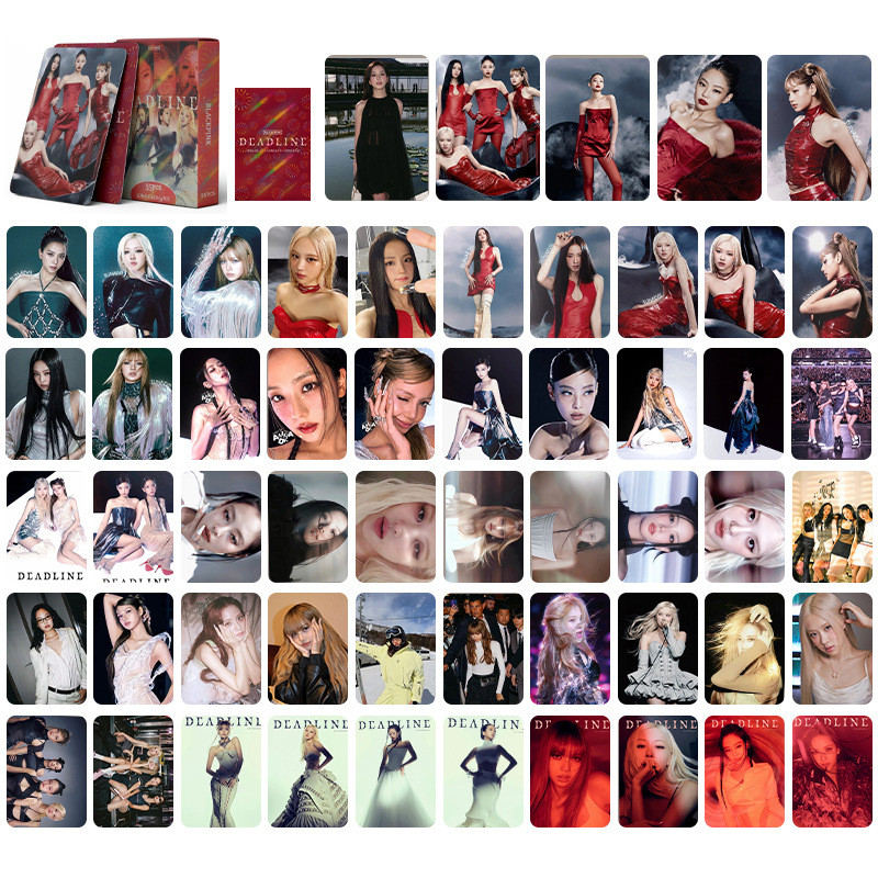 BLACKPINK トレカ 55pcs/box Black-Pink Jennie Ruby Photocards Lisa Alter Ego BORN