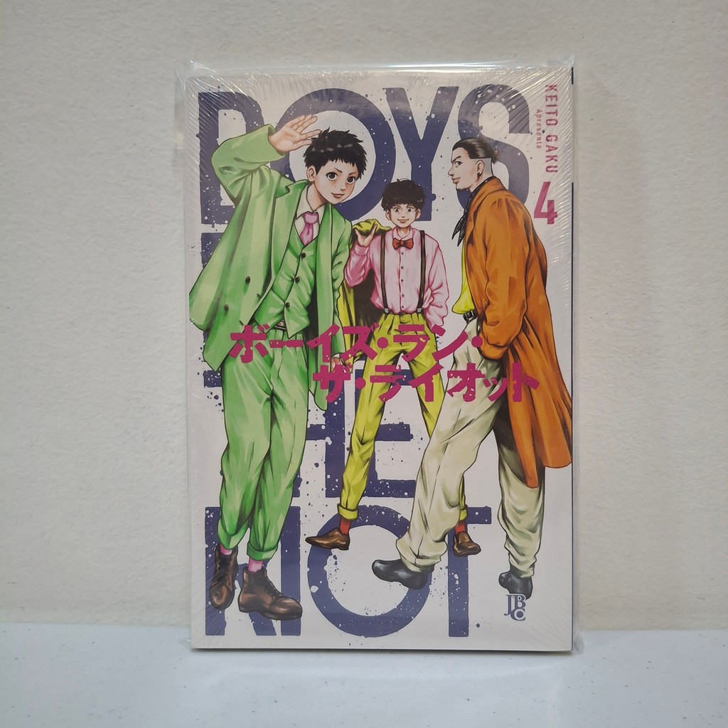 Boys Run the Riot Vol. 4 - Mangá JBC | Shopee Brasil