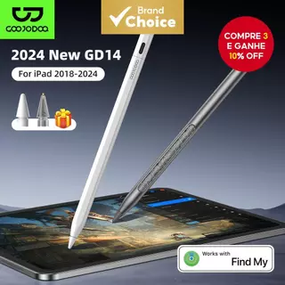  Goojodoq GD14 Caneta Stylus Programa Personalizado Encontre Caneta para iPad Gen 10/9 Air4/5/6 Pro 11/12.0/13 2018-2024