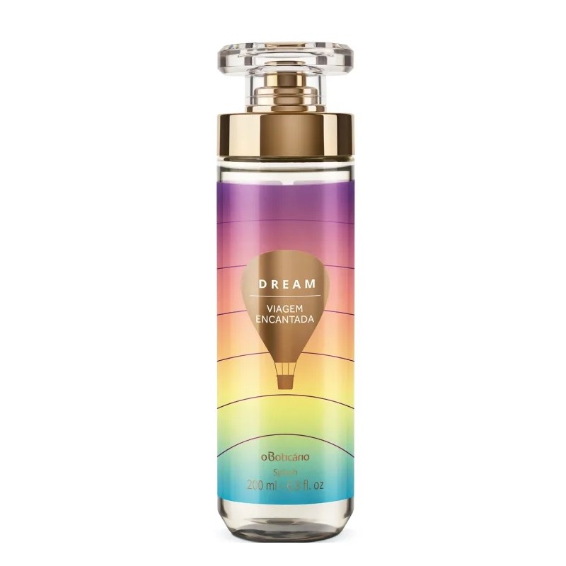 Body Splash Dream Viagem Encantada O Boticário 200ml em Oferta na Shopee