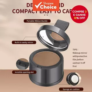 Pó para linha capilar - 6 tons naturais para preencher a rarefação, invisível e de longa duração, portátil, cobre em Oferta na Shopee