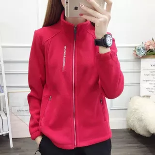 Casaco Feminino De Lã polar De Inverno Quente Acolchoado Para Esportes Ao Ar Livre