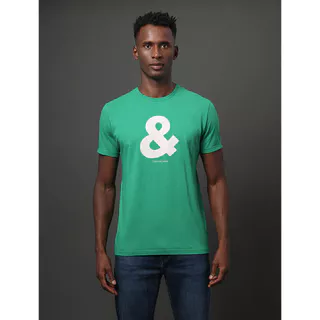 Camiseta Masculina Calvin Klein Jeans - Verde Médio em Oferta na Shopee