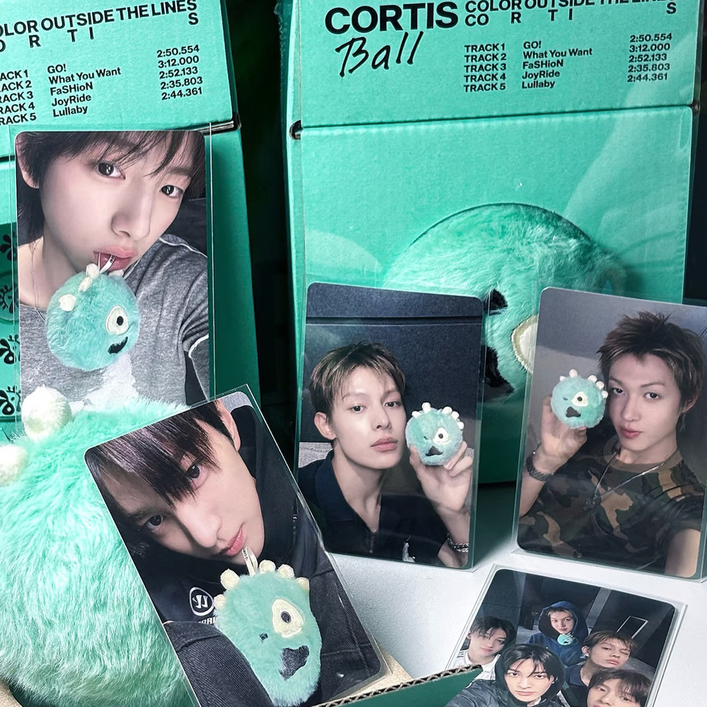 Kpop Idol CORTIS Group BALL Álbum Mini Cartão KEONHO JUHOON De