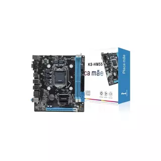 Placa Mãe Lga1156 Chipset Intel Hm55 Ddr3 Séries I3/i5/i7 em Oferta na Shopee