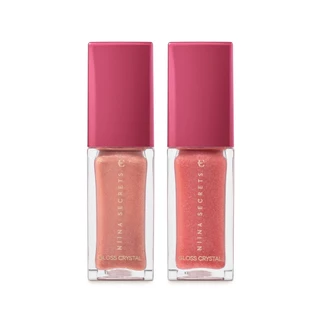 Eudora Kit Niina Secrets Crystal: Gloss Rubi + Gloss Topázio em Oferta na Shopee