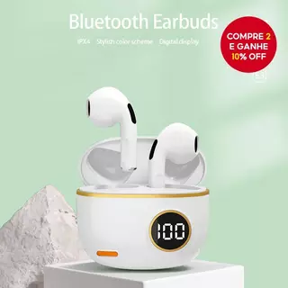 SPRISE S190 Fones de Ouvido Estilo Vintage TWS Earbuds HiFi Som Estéreo Cancelamento de Ruído Controle por Toque Fones em Oferta na Shopee