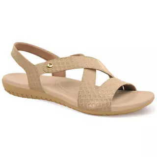 SANDALIA USAFLEX EM COURO REF R1804 FEMININO em Oferta na Shopee