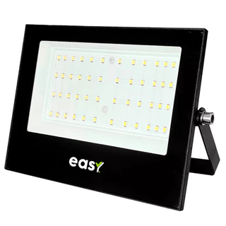 Refletor Led 100W Iluminação Externa Comercio Casa Luz Branca 2960 Lumens Bivolt 127v 220v Easy em Oferta na Shopee