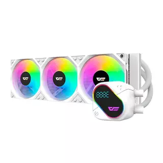 Water Cooler Aigo Darkflash DO360, ARGB, 360mm, Branco, DO-360-WH em Oferta na Shopee