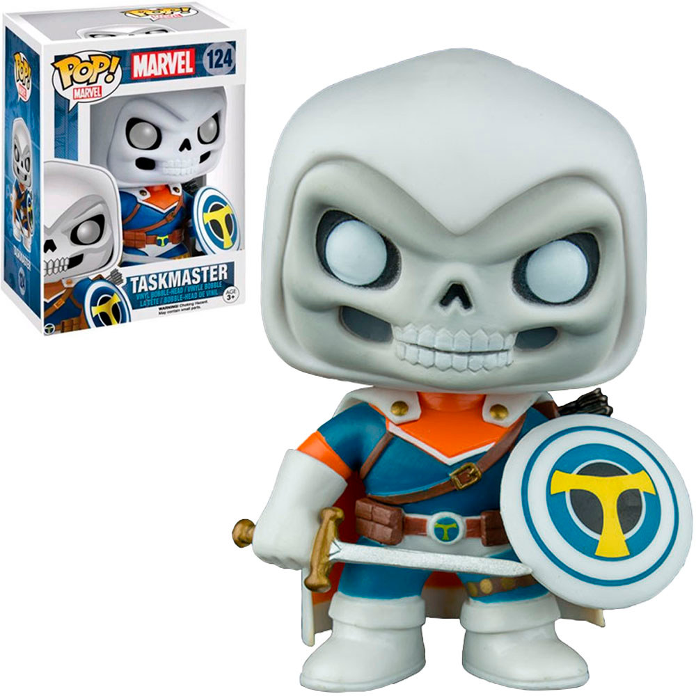 Taskmaster 124 Exclusivo Pop Funko Marvel | Shopee Brasil
