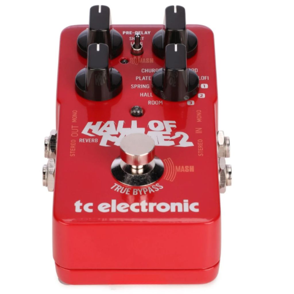 Pedal Reverb TC Electronic Hall of Fame 2 | Shopee Brasil