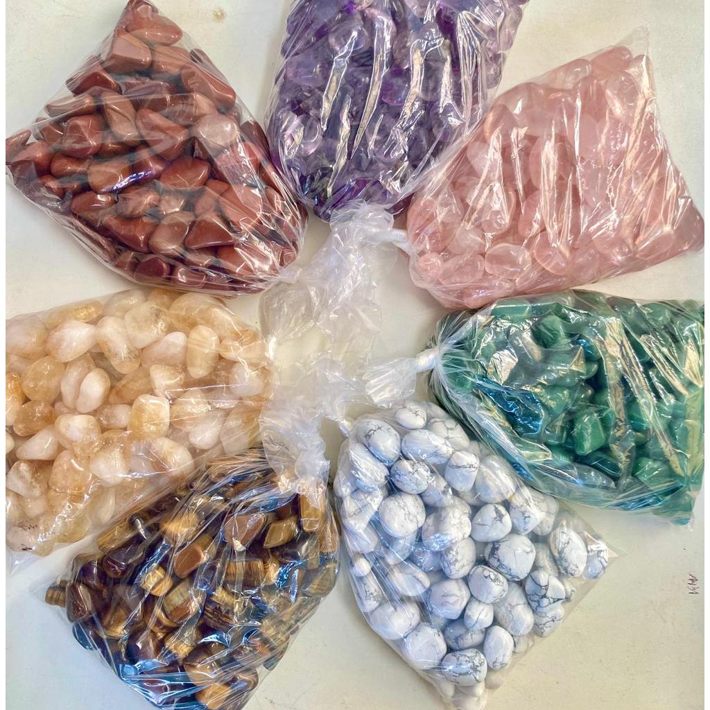PEDRAS ROLADAS NATURAIS 200g 2 a 3 cm
