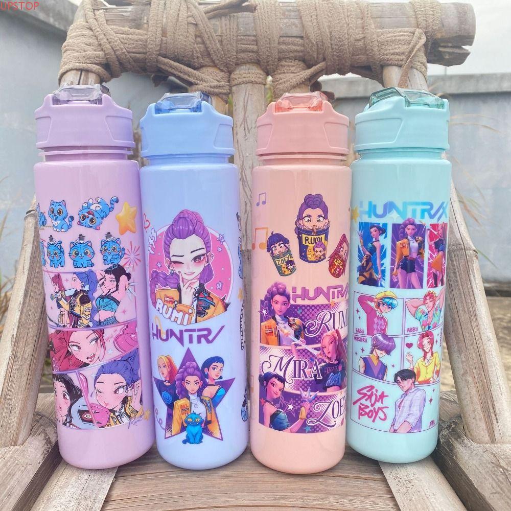 Caneca De Palha De Plástico UPSTOP , 700ml Com Cordão K-pop Demon ...