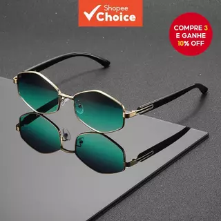 Óculos De Sol Hexagonais Elegantes Unissex Duráveis Todos Os Dias Casual Acessório Multicolorido em Oferta na Shopee
