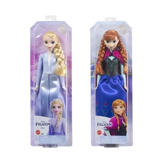Boneca Mattel Disney Frozen Rainhas Anna ou Elsa II HLW46 (SORTIDO) em Oferta na Shopee
