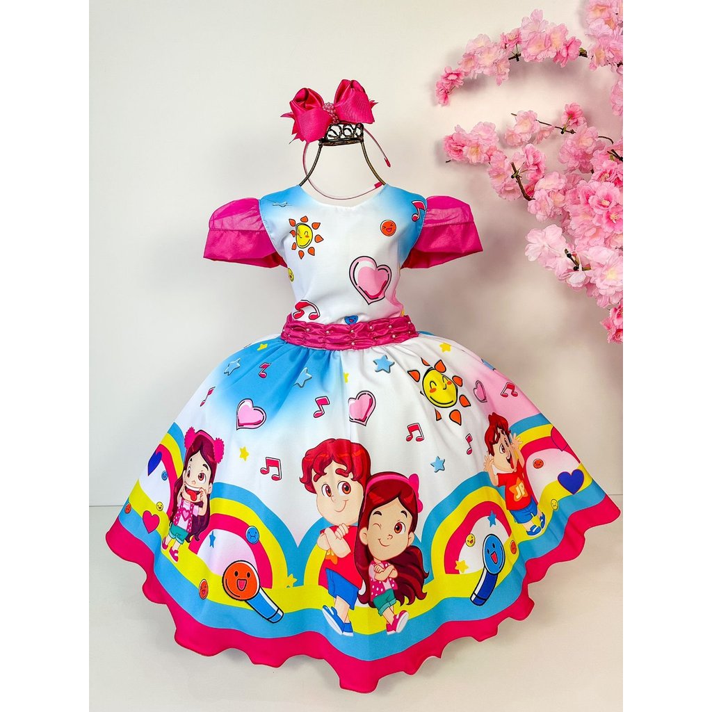 Vestido Tematico Luxo Maria Clara e JP | Shopee Brasil
