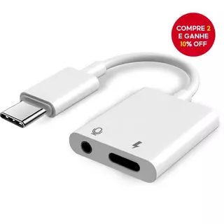 2 em 1 adaptador de áudio USB C para 3,5 mm com divisor HDMI para fones de ouvido com fio Samsung Xiaomi em Oferta na Shopee