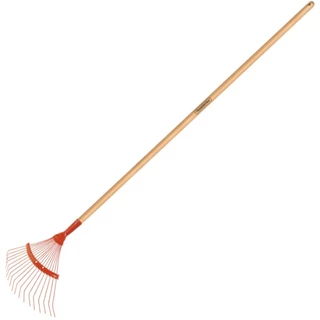 Vassoura metálica 18 dentes com cabo de 120 cm - Tramontina em Oferta na Shopee