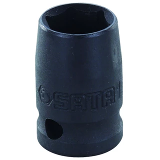 Soquete sextavado de impacto 14 mm encaixe 1/2" aço cromo molibdênio - ST34307SC Sata em Oferta na Shopee