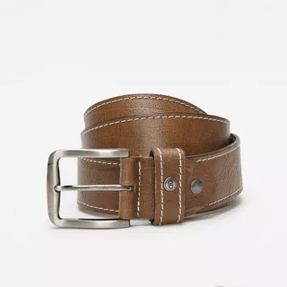 Cinto Largo Denim Conhaque em Oferta na Shopee