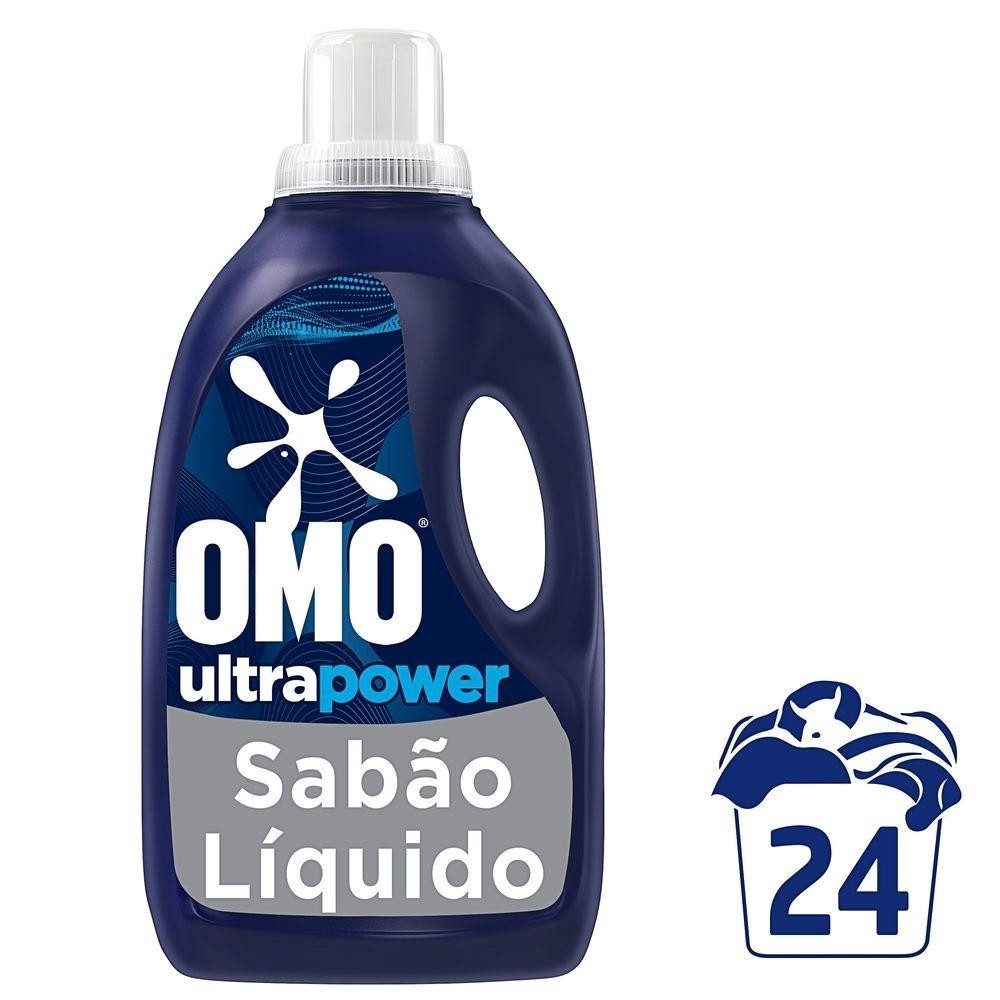 Lava-Roupas Líquido Omo Ultra Power 1,8l | Shopee Brasil