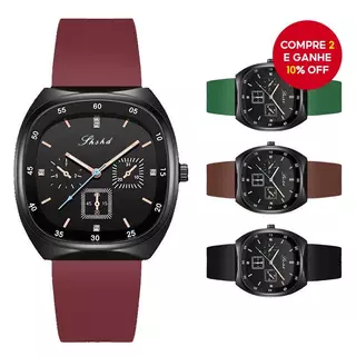 Relógio Quartz Unise x Pulseira De Silicone À Prova D'água Presente Moderno Diariamente em Oferta na Shopee