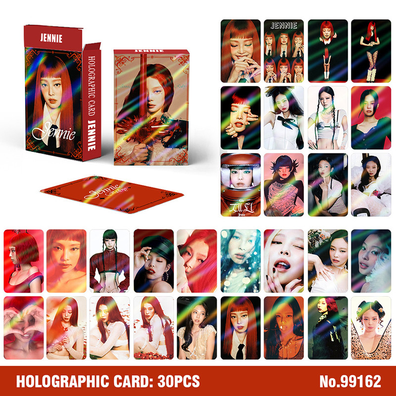 30 Pçs/Caixa BLACKPINK Photocard DEADLINE JUMP Cartão Holográfico