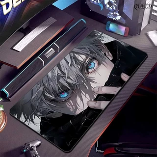 Mouse Pad Para Jogos Jujutsu Kaisen Gojo Satoru Teclado de Computador Tapete de Mesa de Borracha