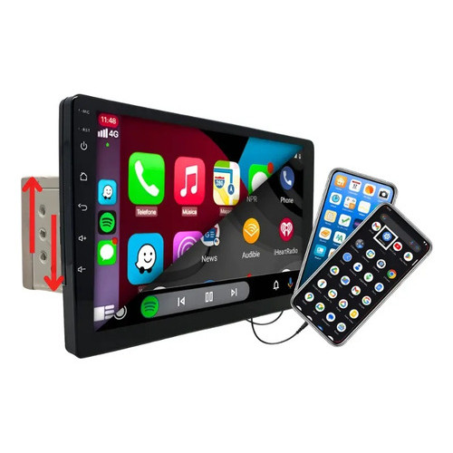 Central Multimídia Mp5 1din 9p Android Auto Carplay Bt Usb Foto ...