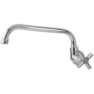 Torneira de Parede p/Cozinha Bica Móvel Cromada Romar em Oferta na Shopee