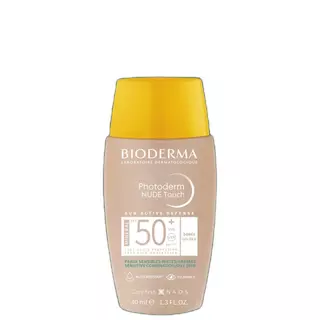 Bioderma Photoderm Nude Touch Mineral FPS50+ 3.0 - Protetor Solar Facial com Cor 40ml em Oferta na Shopee