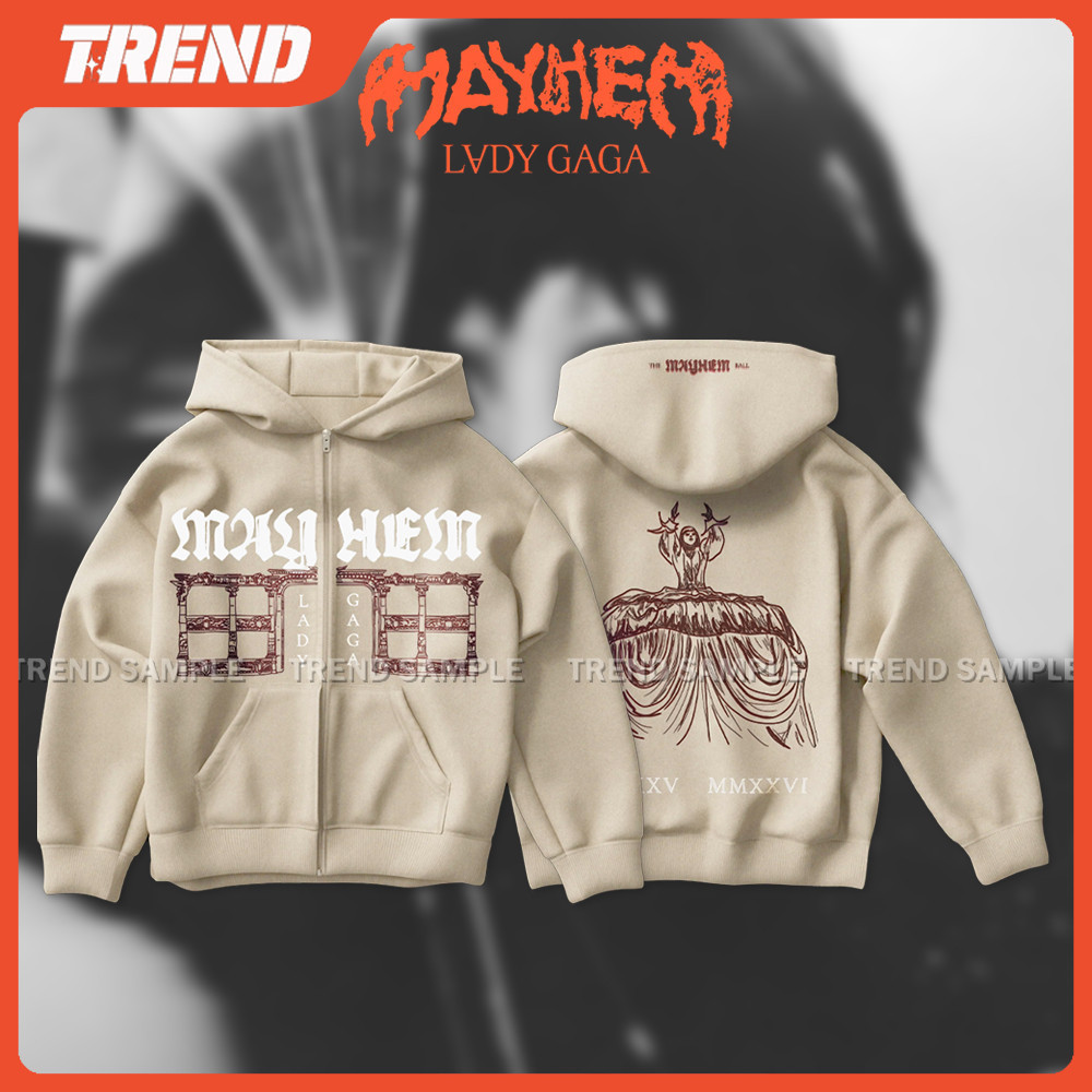 Moletom Lady Gaga - MAYHEM Logo em Promoção na Shopee Brasil 2026