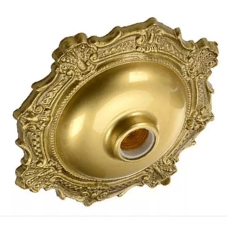 Plafon Decorativo Colonial Bvc Bronze Pavilonis.