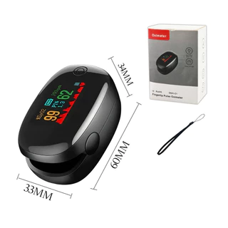 Oxímetro de pulso digital medidor de saturação oxigênio no sangue E Batimentos Marisa em Oferta na Shopee