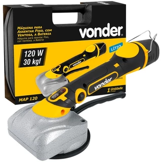 Máquina para assentar piso com ventosa a bateria 12V com maleta - MAP 120 - Vonder em Oferta na Shopee