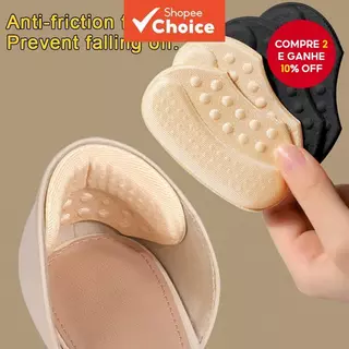 4 Peças De Almofadas De Calcanhar Autoadesivas – Inserções Grossas De Absorção De Choque Para Salto Alto , Proteção Anti em Oferta na Shopee