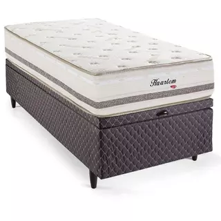 Cama Baú Solteiro Herval Haarlem, Molas Ensacadas, 76x88x188 cm em Oferta na Shopee