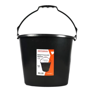 Balde plástico para concreto 12L - RLL-4059 - Rotterman em Oferta na Shopee
