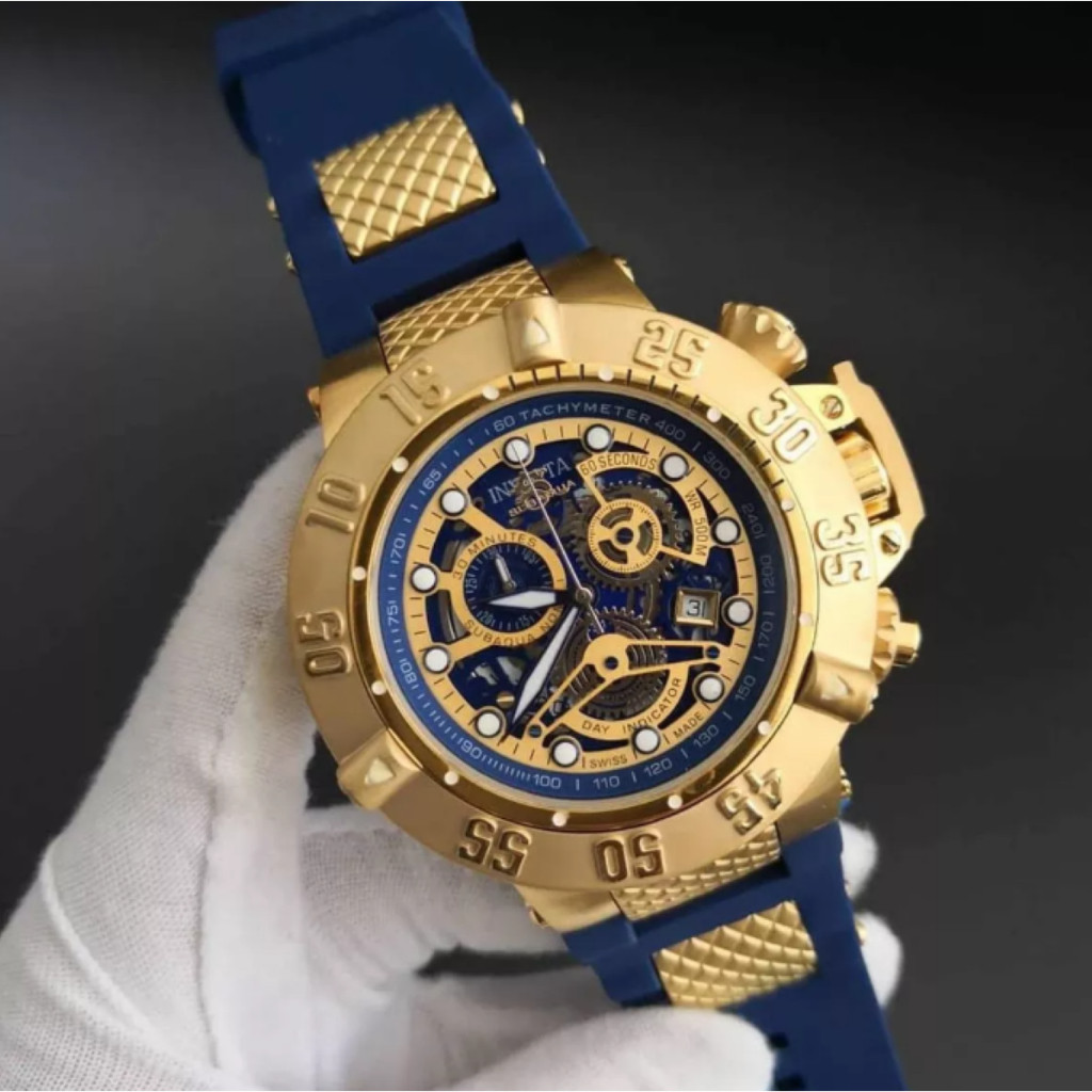 Relógio Masculino Invicta 18526 Subaqua Noma a Prova D'água ORIGINAL 1 ...