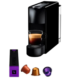Cafeteira Nespresso Essenza Mini C30 com Kit de Cápsulas para Degustação - Preta em Oferta na Shopee