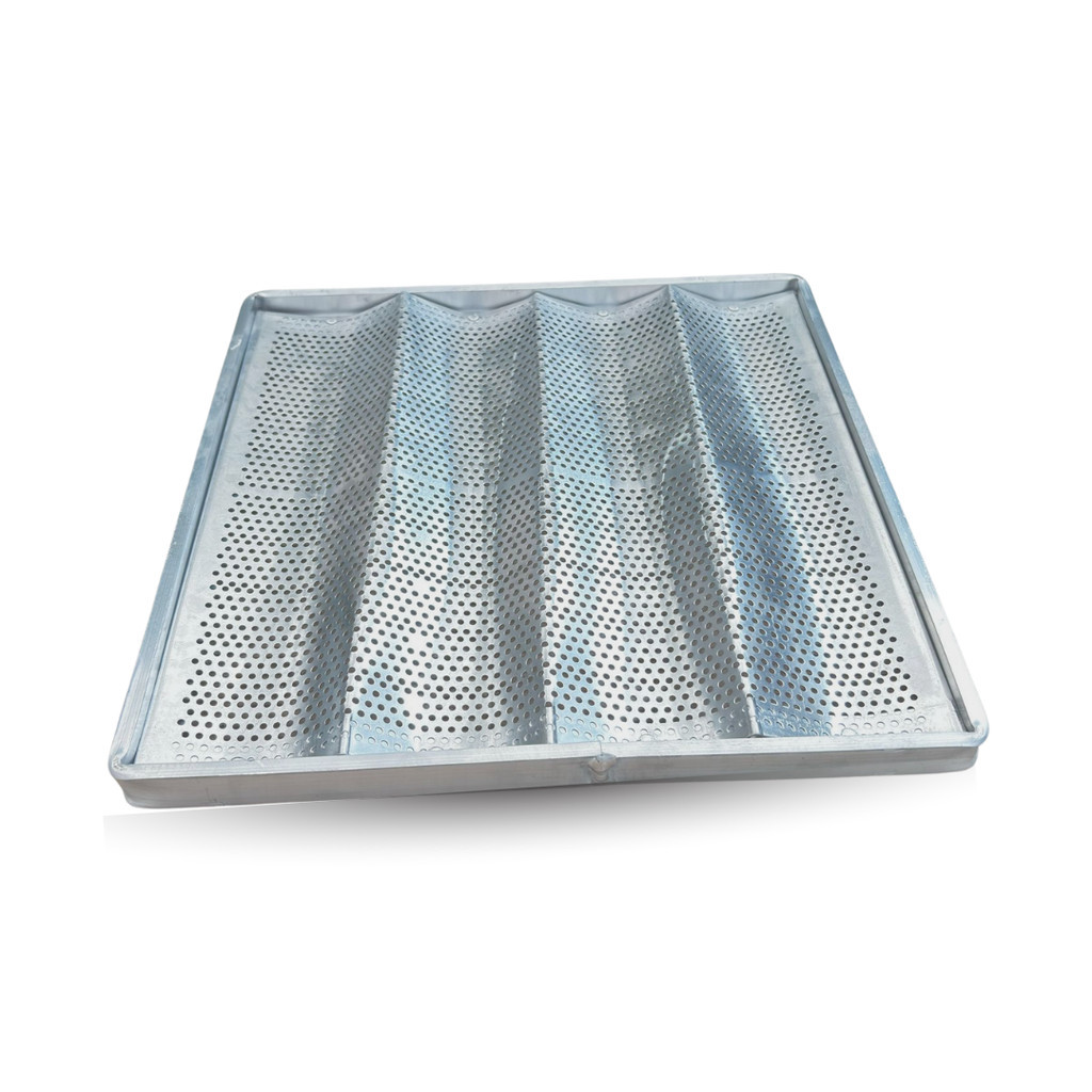 Assadeira Canaleta Baguete 4 Ondas 35x35 Forno Convencional 