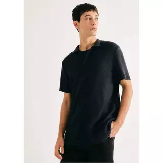 Camiseta Masculina Comfort Em Tricô em Oferta na Shopee