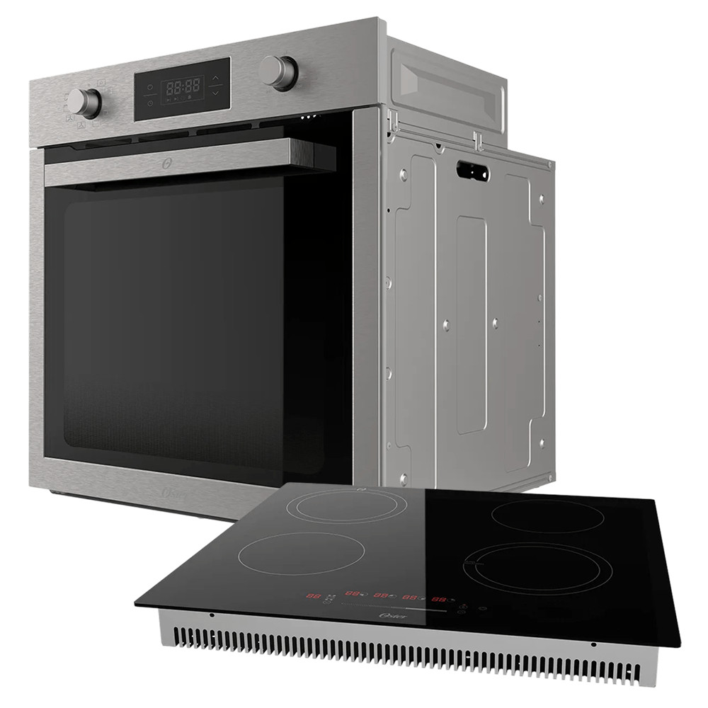 Kit Cozinha Black – Cooktop Touch 4 Bocas e Forno de Embutir 75L ...