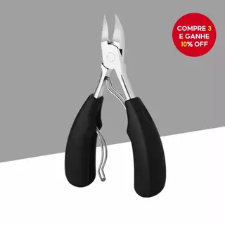 Alicate profissional de unhas para pés, ferramentas de pedicure em aço inox com lâmina curva e afiada. em Oferta na Shopee