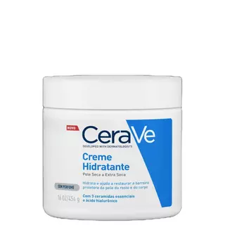 CeraVe Pele Seca a Extra Seca - Creme Hidratante 454g em Oferta na Shopee