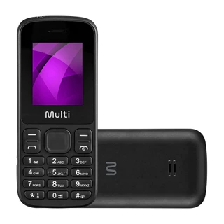 Celular UP 4G Dual Chip Mp3 Preto Multi - P9139 em Oferta na Shopee