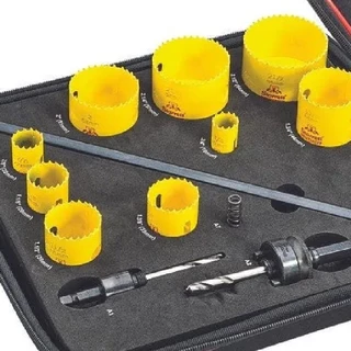 Jogo de serra copo 3/4 a 2.1/2" com 13 peças - Starrett em Oferta na Shopee