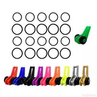 10 Unidades Conjunto Vara Pesca Gancho Keeper Iscas Suporte em Oferta na Shopee