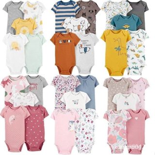 Body para Meninos Carter's/Carters/Conjunto de Roupas de Manga Curta para Bebê/Conjunto de 5 Peças JAPU ZXOC KAJK MNJ4 em Oferta na Shopee